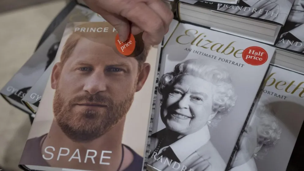 "Spare", el nuevo libro del príncipe Harry rompe un increíble record