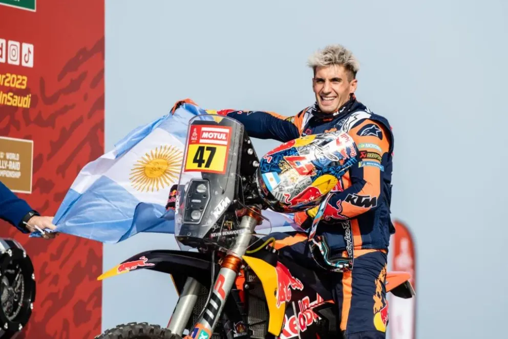 El salteño Kevin Benavides es el ganador del Rally Dakar 2023
