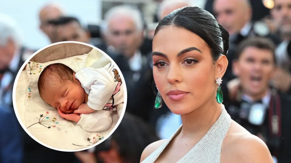 Bella esmeralda, hija de Georgina Rodríguez sorprende con millonario accesorio en su rostro