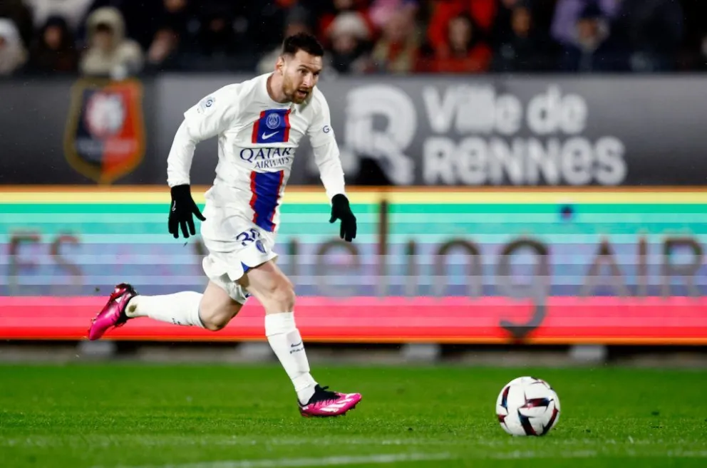 Magnífico: este fue el increíble pase que le dio Lionel Messi a Kylian Mbappé