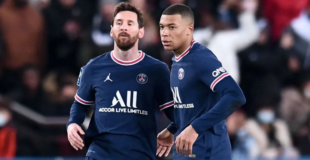 La impactante burla a Lionel Messi y Kylian Mbappé del equipo rival tras el empate con el PSG