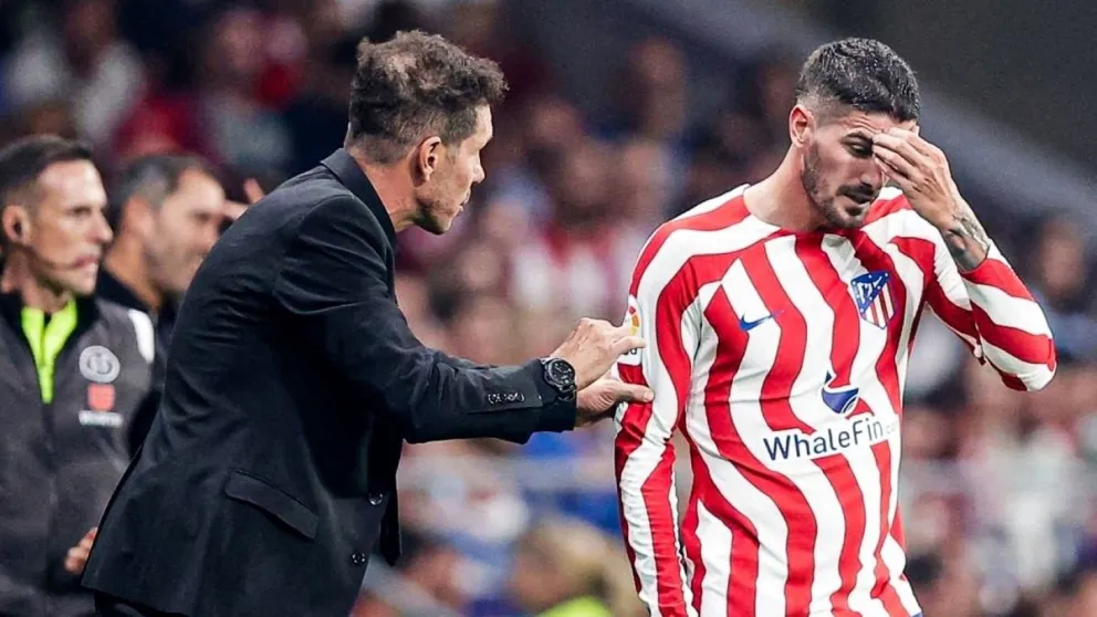 Rodrigo De Paul cada vez más lejos del Atlético de Madrid: el Cholo Simeone ignora al Campeón del Mundo