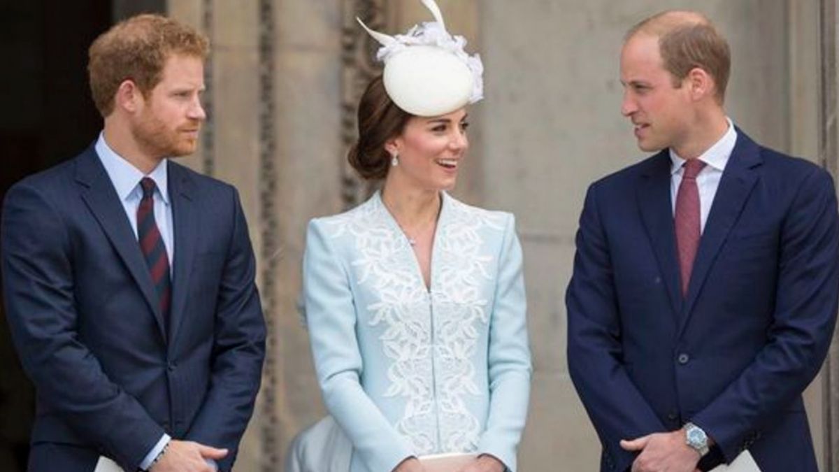 KATE MIDDLETON, HARRY Y WILLIAM