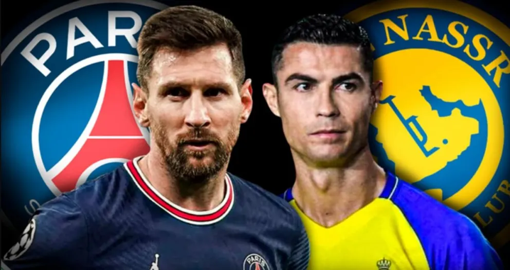 Este es el provocativo mensaje que Cristiano Ronaldo le envió a Lionel Messi en la previa de partido entre el PSG y el Riyadh
