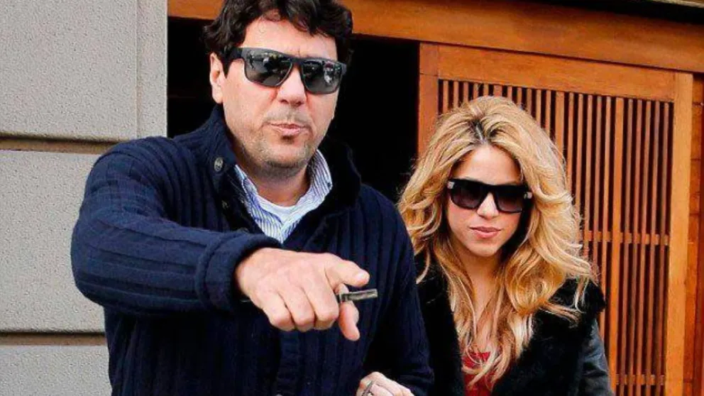 Shakira y su hermano