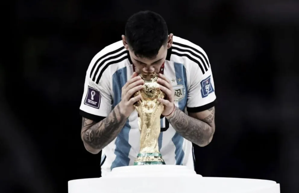 Esto le dijo el Cuti Romero a Kylian Mbappé para hacerlo enojar en la final del Mundial