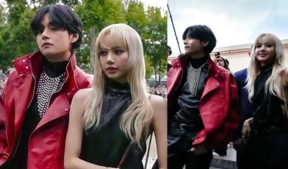 Sorprendente revelación: Se confirmaría el amor entre Tehyung de BTS y Lisa de Blackpink