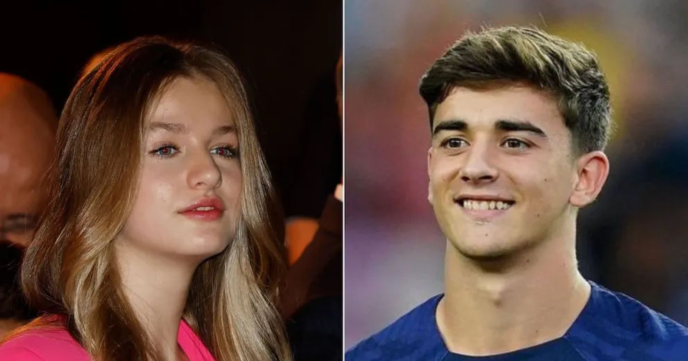 Gavi sufrió un fuerte altercado con un jugador y la princesa Leonor muere de angustia
