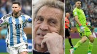 El Loco Gatti, polémico: “El Dibu Martínez tuvo un rol más decisivo en el mundial que Lionel Messi”