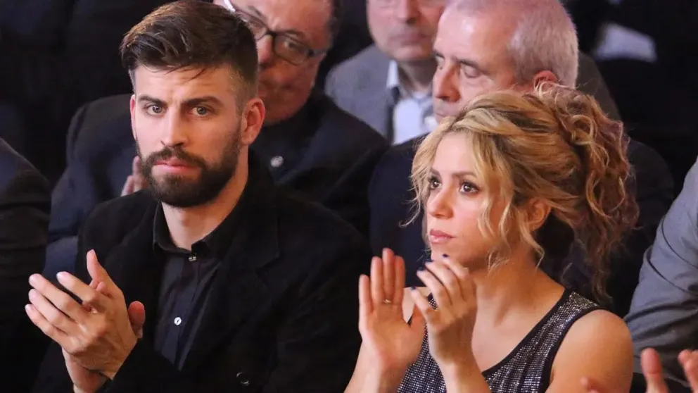 Gerard Piqué y  Shakira