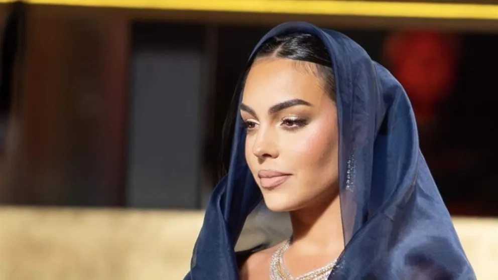 Estas son las imágenes de la ostentosa fiesta que dio Georgina Rodríguez en su viaje al partido de Cristiano Ronaldo