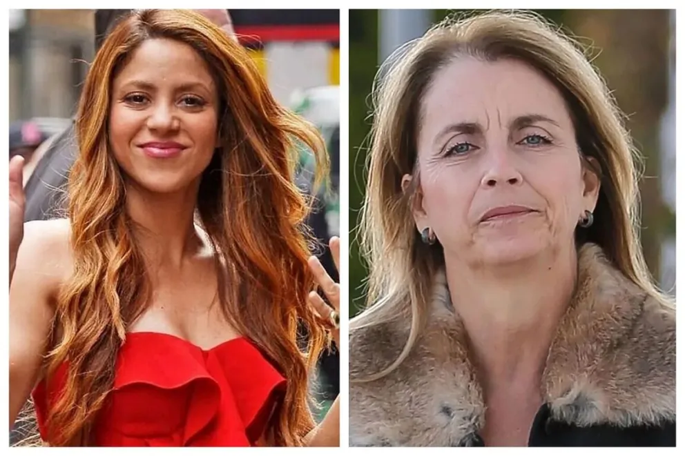 El impactante video en el que la mamá de Gerard Piqué, Montserrat Bernabeu, agrede físicamente a Shakira