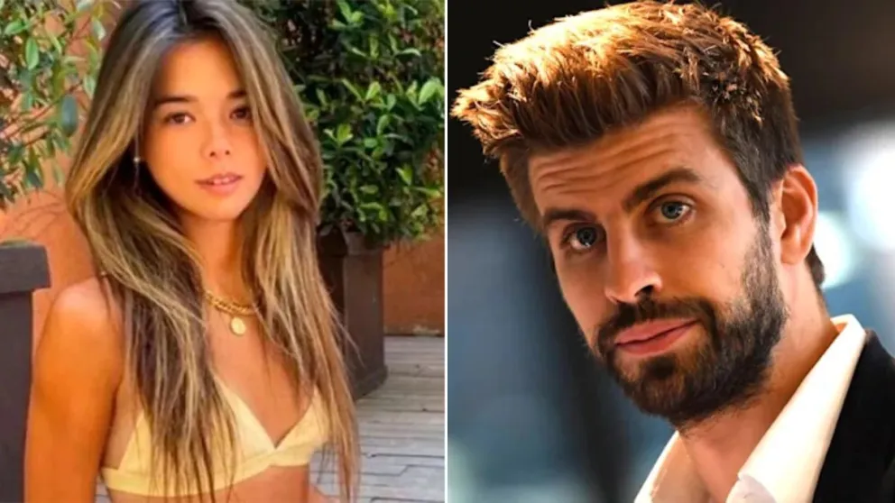 Julia Puig y Gerard Piqué