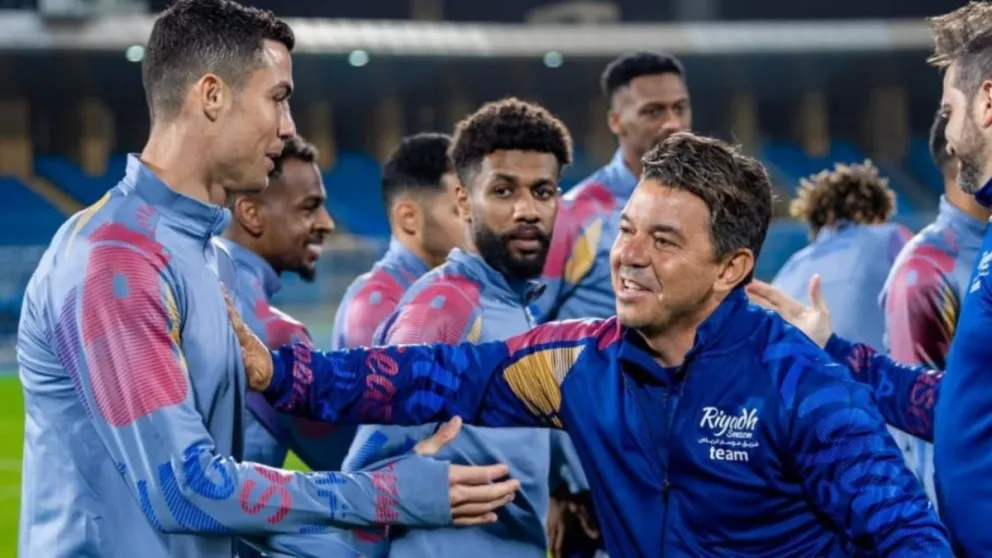Cristiano Ronaldo y un gesto con Marcelo Gallardo que fue celebrado en todo el mundo y se hizo viral