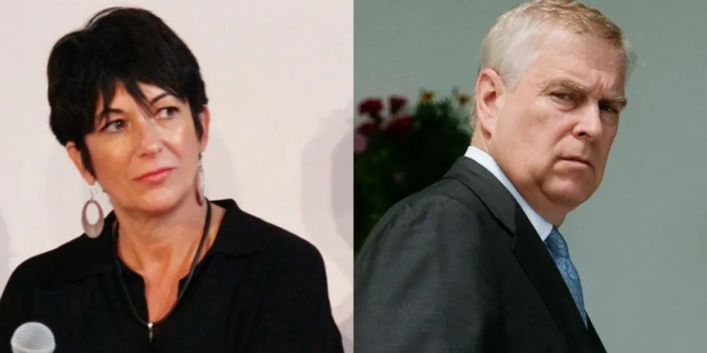 La amante de Jeffrey Epstein defendió al príncipe Andrés y sostuvo que la polémica foto es falsa 