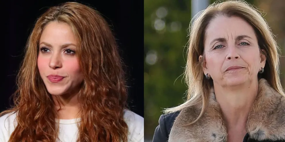 Analizan el lenguaje corporal de la mamá de Piqué en el video donde agrede físicamente a Shakira