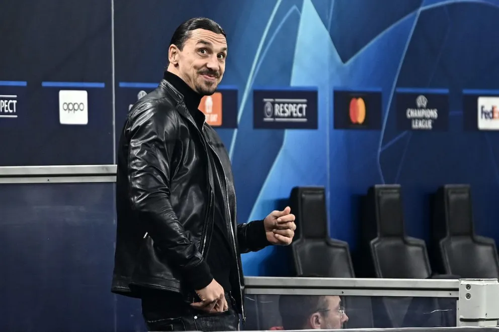 Zlatan Ibrahimovic fue con la pierna fuerte contra los jugadores de la Selección argentina