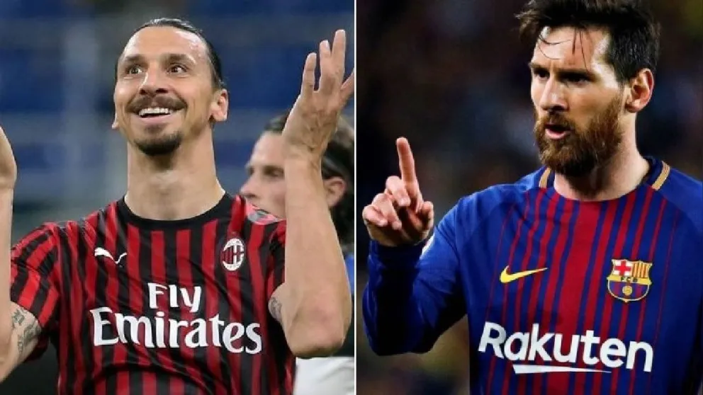Esta fue la reacción de Lionel Messi a los nefastos comentarios de Zlatan Ibrahimovic 