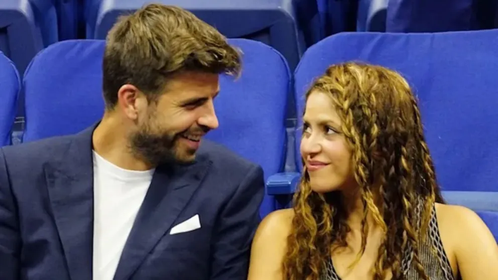 Sasha y Gerard Piqué
