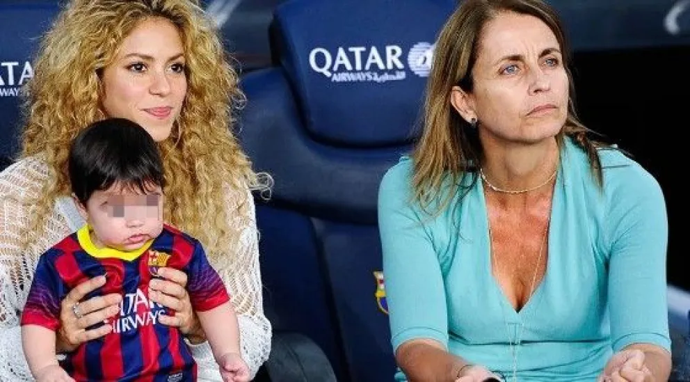 Esta fue la relación toxica que vivía Shakira con su exsuegra, la mamá de Piqué