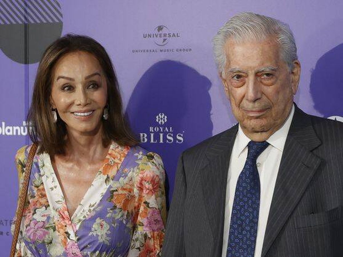 Isabel Preylser Mario Vargas Llosa, cuando estaban juntos.