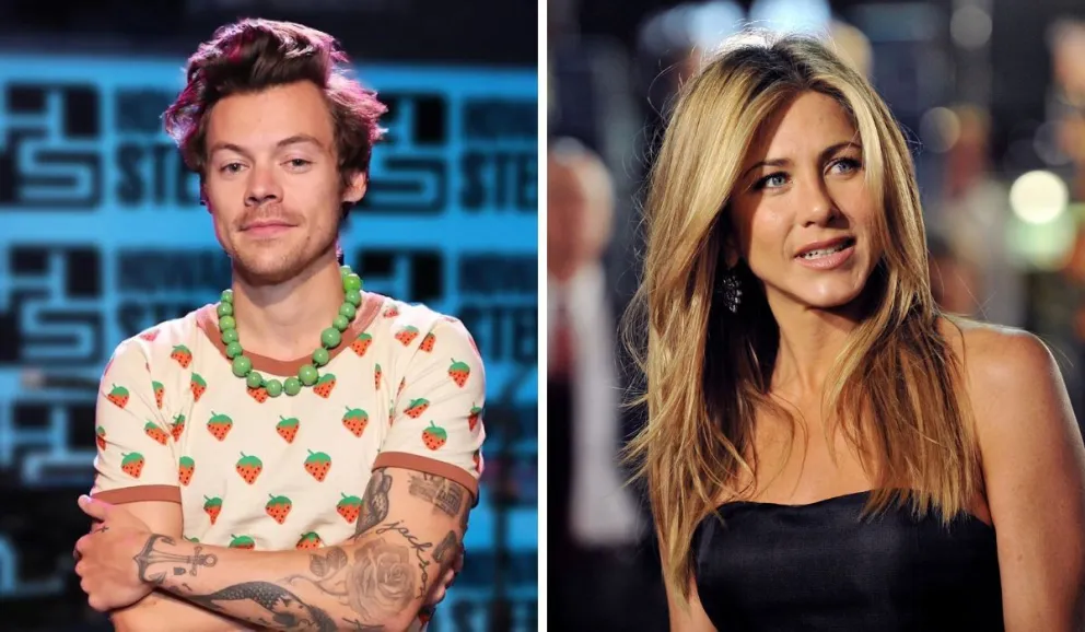 Así fue la vergonzosa escena que vivió Harry Styles frente a su “enamorada” Jennifer Aniston