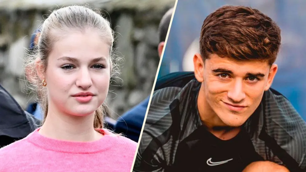 Gavi festeja: por este motivo la princesa Leonor cortó con su novio del colegio de Gales