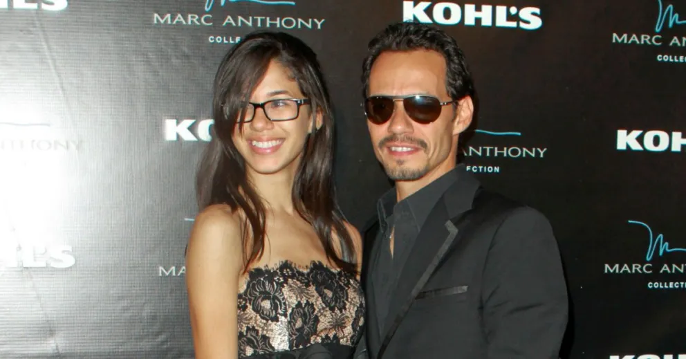Rodeado de mujeres: Quien es la primera joven que le robó el corazón a Marc Anthony
