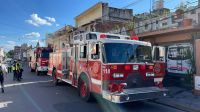 Imágenes: hubo un fuerte incendio en un reconocido hotel de Salta