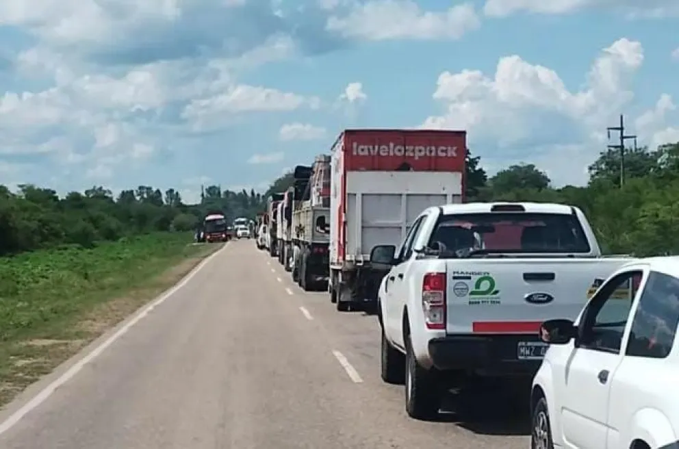 La ruta nacional 50 es "intransitable": vecinos se manifestaron en contra del subsidio de las tarifas de la luz