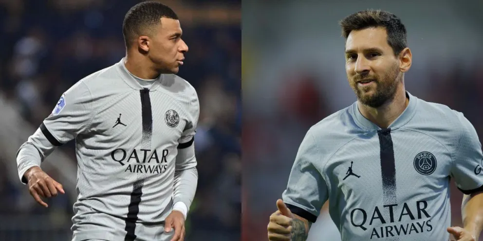 Kylian Mbappé erró dos penales, se lesionó y terminó siendo humillado por Lionel Messi y Christophe Galtier