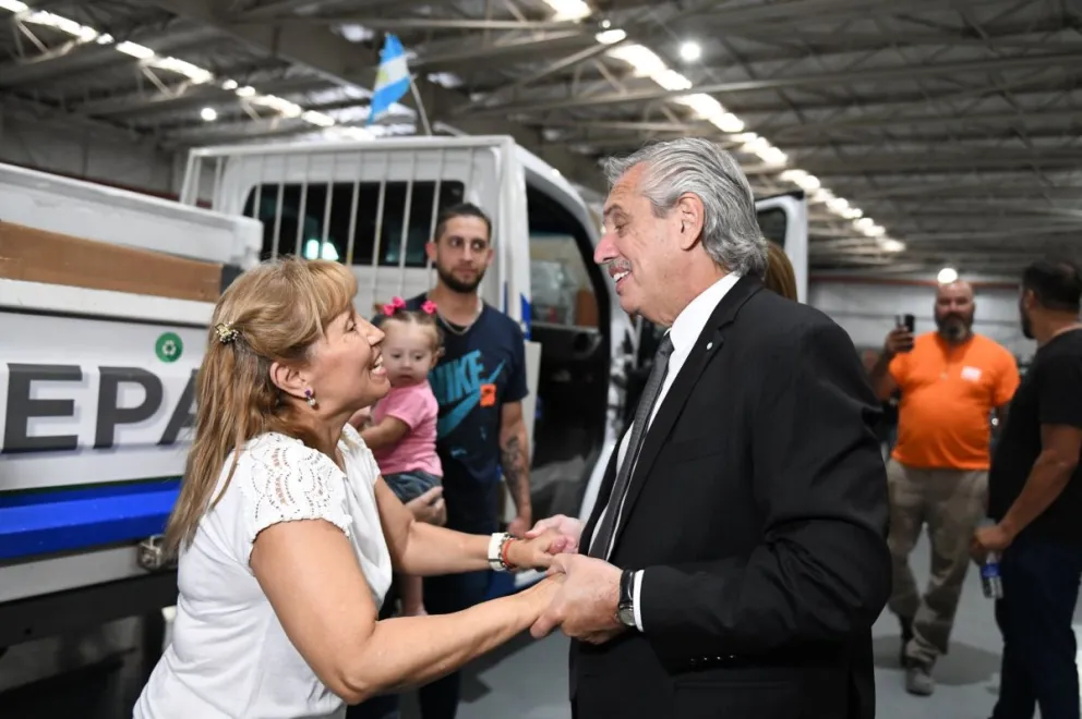 Alberto Fernández habló sobre el nivel de desocupación en el país y parece estar conforme