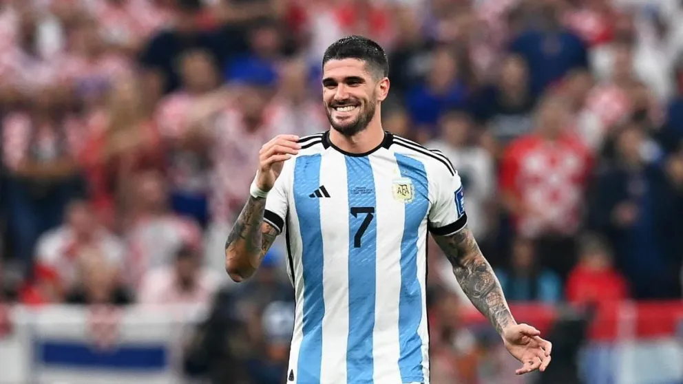 Dejó a todos atónitos: esto dijo un reconocido entrenador de Rodrigo De Paul que generó "mucha emoción"