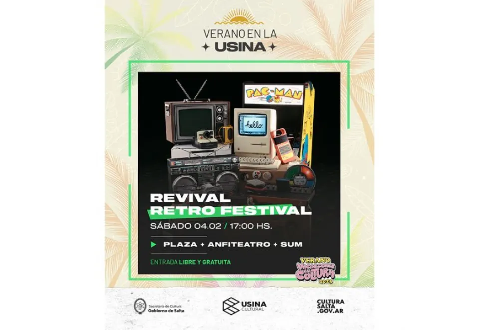 Verano en la Usina: estas son las actividades programadas para el primer fin de semana de febrero