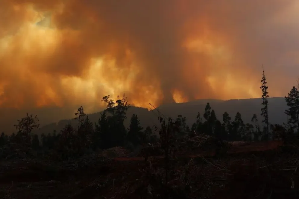 Incendios en Chile dejan 13 muertos y el gobierno decretó estado de catástrofe