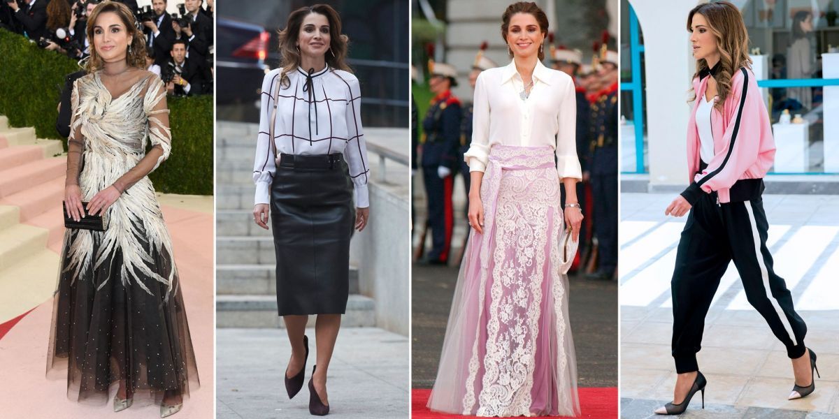 Rania de Jordania marca tendencias.