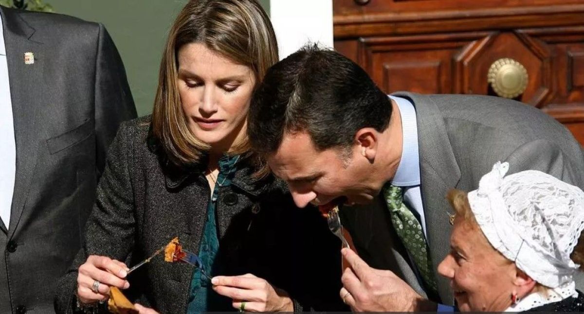 Reina Letizia y Felipe VI.