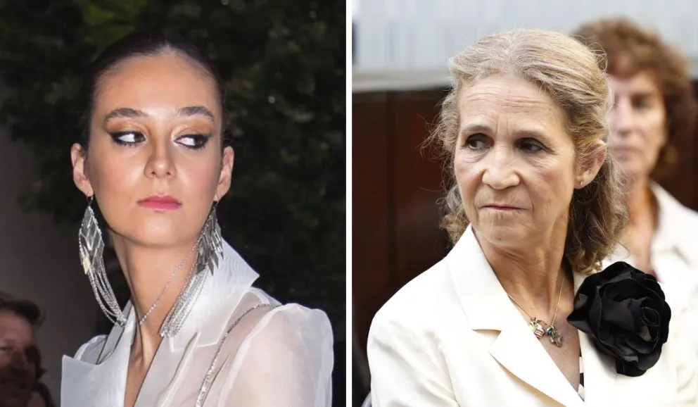 Victoria Federica fue a bailar con un controversial look y despertó la furia de la infanta Elena