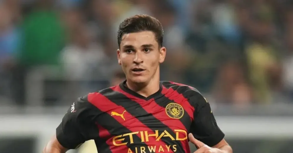 Otra mala noticia para Julián Álvarez: el compañero en el Manchester City que no confía en él y se lo hace saber