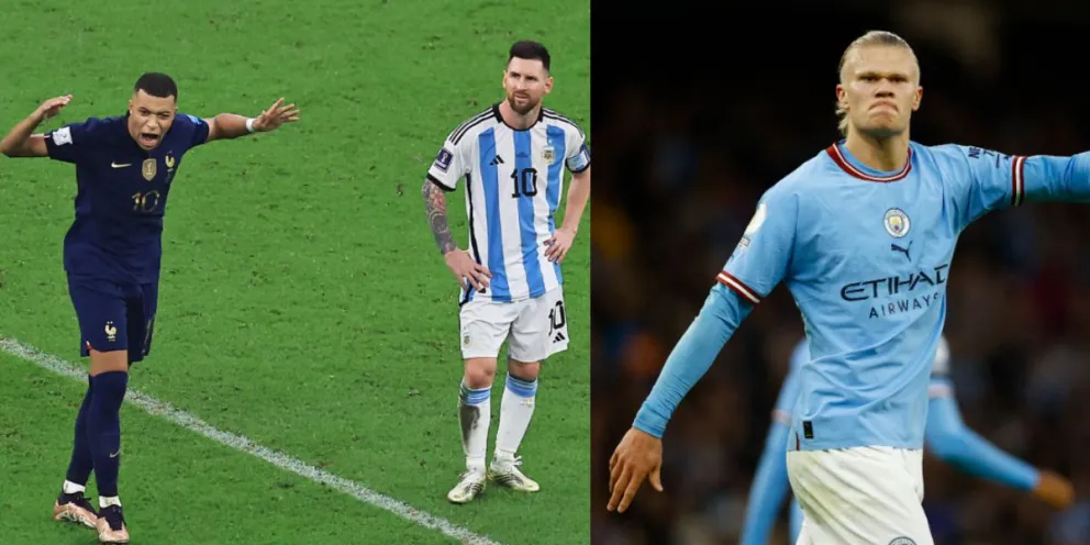 Lo que hizo Lionel Messi que terminó en humillación para Kylian Mbappé y Erling Haaland 
