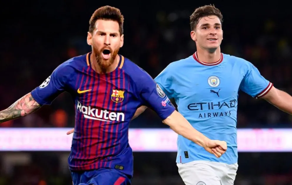 Estos son los sueldos que necesita conseguir Julián Álvarez para tratar de igualar a Messi y Ronaldo