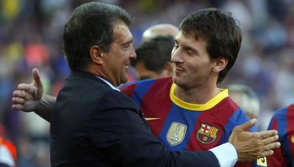 El increíble plan de Joan Laporta para convencer a Messi que vuelva a Barcelona