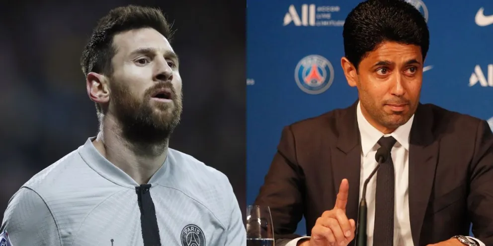 Lo que hará Al-Khelaïfi con la continuidad de Lionel Messi tras el fracaso del PSG en la Copa de Francia