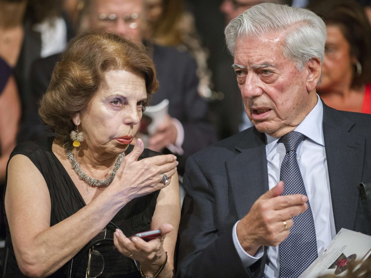 Patricia y Mario Vargas Llosa.