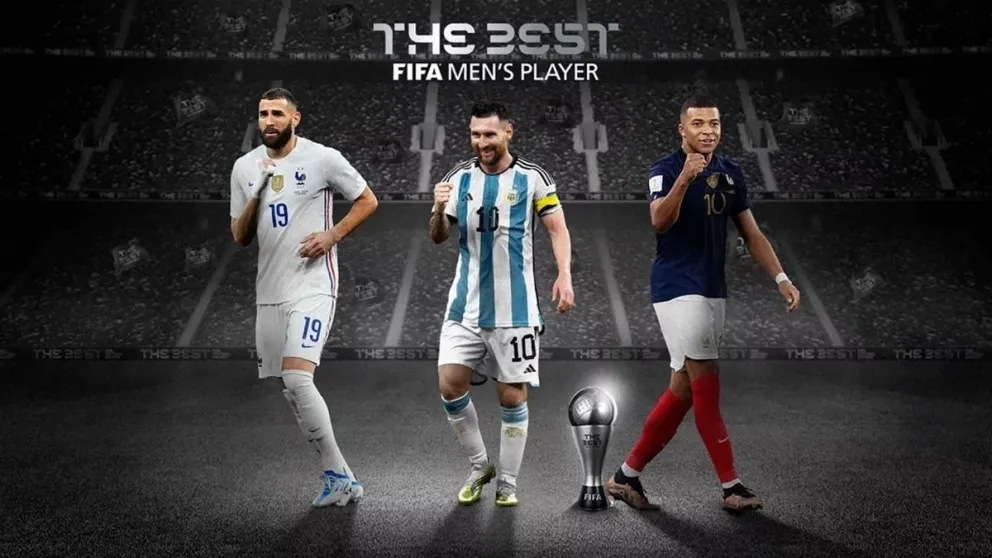 Karim Benzema se sorprendió al ser nominado junto a Lionel Messi y Kylian Mbappé para el premio The Best