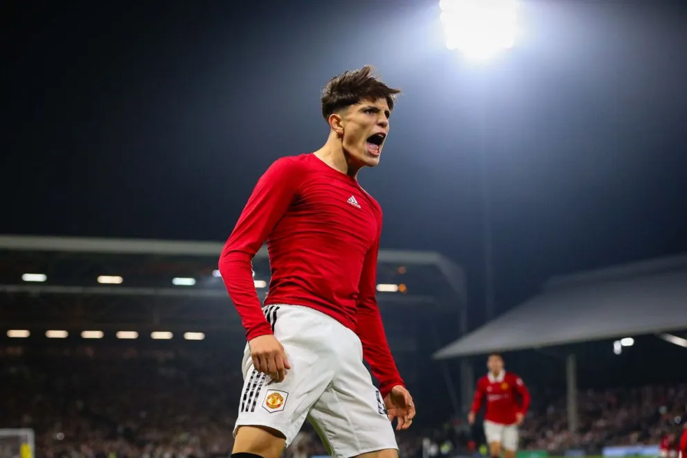 Alejandro Garnacho se vistió de héroe e hizo que el United se termine de olvidar de Cristiano Ronaldo