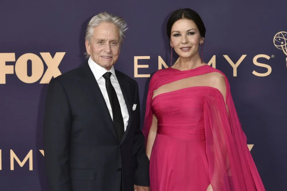 Parece otro: la impactante foto que compartió Catherine Zeta Jones de Michael Douglas y que causó furor 