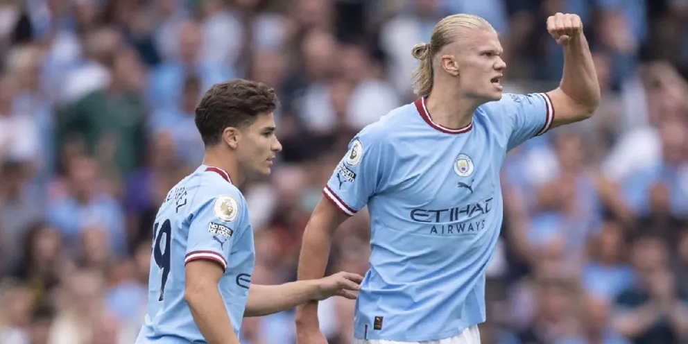 Lo que hizo el City con Erling Haaland que podría llevar a Julián Álvarez a abandonar el club 