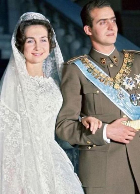 La tiara Prusiana es la preferida de la reina Sofía.