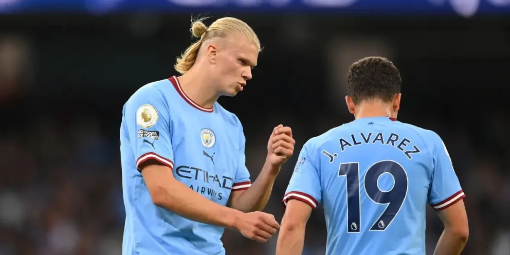 Erling Haaland se va del Manchester City: impacta a Pep Guardiola y Julián Álvarez